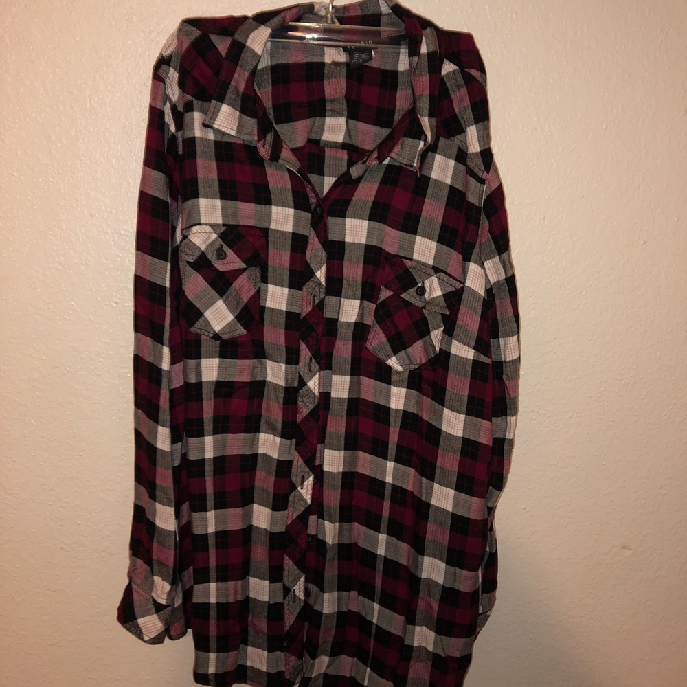 A Burgundy Flannel